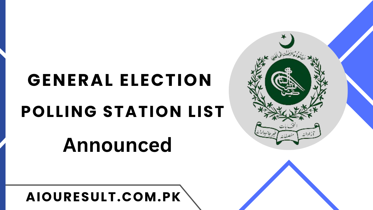 Polling Station List 2024 General Election